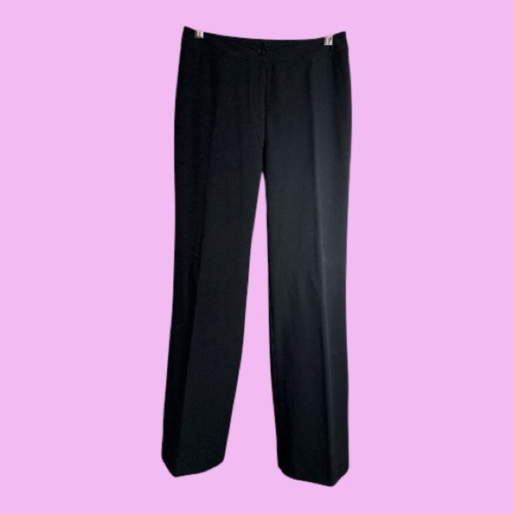 EYE YOUNG Hong Kong Label Black High Waist Career Pants USA Size 6